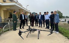 Sử dụng máy bay không người lái phục vụ quản lý và tổ chức Lễ hội Du lịch Chùa Hương 