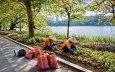 Hà Nội chỉnh trang hạ tầng đô thị, phục vụ dịp nghỉ lễ