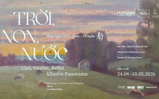 Khai mạc triển lãm ‘Trời, Non, Nước’ quy tụ 20 tác phẩm hội họa của vua Hàm Nghi