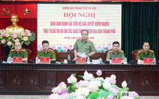 Giải quyết 'điểm nghẽn' trật tự đô thị, ùn tắc giao thông trên địa bàn TP. Hà Nội