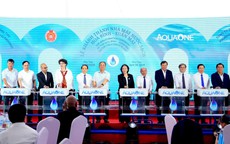 Khánh thành Nhà máy nước sạch Hòa Bình - Xuân Mai