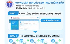 Hướng dẫn tra cứu thông tin hành nghề y tế ngoài công lập