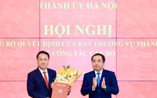 Đồng chí Trần Đình Cảnh giữ chức Chủ nhiệm Ủy ban Kiểm tra Thành ủy Hà Nội