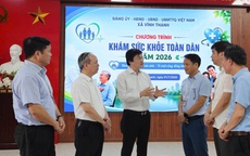 Người dân phấn khởi trải nghiệm dịch vụ khám bệnh miễn phí gần nhà