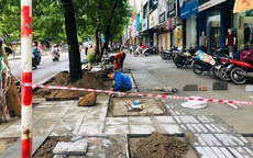 Hà Nội siết chặt quản lý thi công vỉa hè