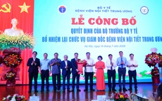 Thầy thuốc ưu tú Phan Hoàng Hiệp tiếp tục làm Giám đốc Bệnh viện Nội tiết Trung ương