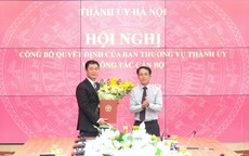 Bổ nhiệm đồng chí Nguyễn Văn Toàn giữ chức Phó Trưởng ban Nội chính Thành ủy Hà Nội
