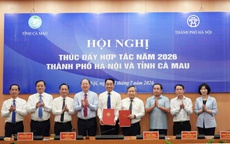 Thúc đẩy hợp tác toàn diện trên các lĩnh vực giữa TP. Hà Nội và tỉnh Cà Mau