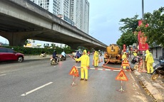 Ứng trực thoát nước 24/24h, sẵn sàng đối phó với mưa lớn