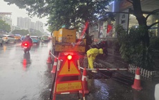 Mưa lớn nhiều giờ, khu vực trung tâm Hà Nội không xảy ra úng ngập