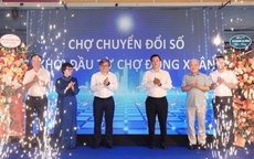 Ra mắt mô hình 'Chợ chuyển đổi số' tại chợ Đồng Xuân