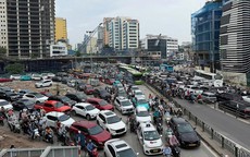 Hà Nội cho phép phương tiện đi vào làn BRT tại nút giao Láng Hạ-Giảng Võ
