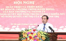 Thủ đô cần là nơi có cách làm hay, mô hình phát triển hiệu quả trong cả nước