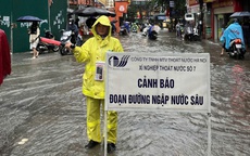 Hà Nội hiện còn 19 điểm úng ngập sau trận mưa ngày 17/9