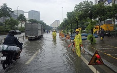 Hà Nội: Mưa lớn kéo dài 4 ngày, hệ thống thoát nước vận hành tối đa công suất