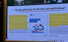 Định hình năng lực công nghệ và tư duy làm chủ AI cho học sinh Thủ đô