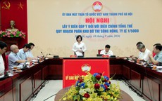 Giải bài toán an sinh xã hội và bảo tồn làng nghề trong Quy hoạch phân khu sông Hồng