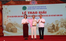 Trao 71 giải thưởng tại Hội thi sản phẩm làng nghề Hà Nội