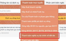 Hà Nội khẩn trương cung cấp thanh toán trực tuyến nghĩa vụ về đất đai trên Cổng DVCQG