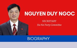 Infographic: Biography of Secretary of Ha Noi Party Committee Nguyen Duy Ngoc
