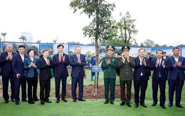 Party chief launches Tet tree planting