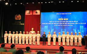 Ph&#225;t huy vai tr&#242; của thanh ni&#234;n C&#244;ng an trong bảo đảm an ninh, trật tự tại cơ sở