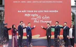 H&#224; Nội: Ra mắt Tour du lịch trải nghiệm &#39;Một ng&#224;y c&#249;ng di sản Ph&#250; Thượng&#39;