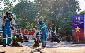 H&#224; Nội triển khai nhiều phương &#225;n bảo đảm vệ sinh m&#244;i trường dịp Quốc kh&#225;nh