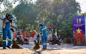 Hà Nội tăng cường vệ sinh môi trường phục vụ sự kiện A80