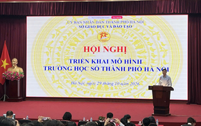 Hà Nội khởi động mô hình Trường học số