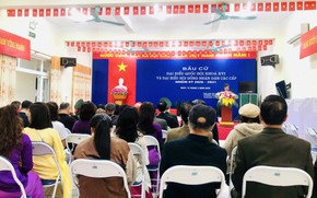 Hà Nội: Tính đến 17h ngày 15/3, tỉ lệ cử tri đi bầu cử đạt gần 96%