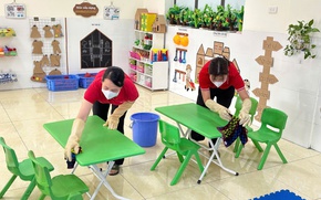 Triển khai tổng vệ sinh trường học phòng chống dịch bệnh tay chân miệng