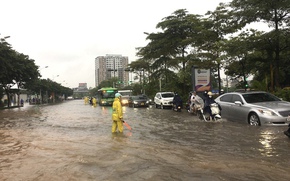 Hà Nội đẩy mạnh đầu tư hạ tầng thoát nước, hướng tới giải quyết ngập úng bền vững