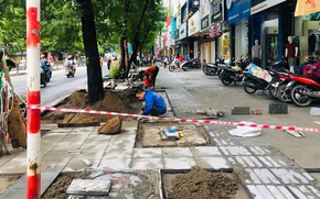 Hà Nội siết chặt quản lý thi công vỉa hè