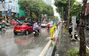 Hà Nội có mưa trên diện rộng, không ghi nhận điểm ngập úng