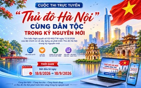 Phát động cuộc thi trực tuyến 'Thủ đô Hà Nội cùng dân tộc trong kỷ nguyên mới'