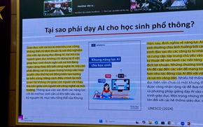 Định hình năng lực công nghệ và tư duy làm chủ AI cho học sinh Thủ đô