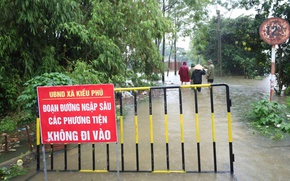 Chủ động ứng phó, khắc phục ngập úng tại khu vực Thạch Thất, Chương Mỹ