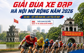 Hà Nội tổ chức Giải đua xe đạp Hà Nội mở rộng năm 2026