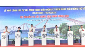 Hà Nội khởi công Dự án đầu tư xây dựng cầu Trần Hưng Đạo