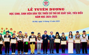 Tuyên dương học sinh, sinh viên dân tộc thiểu số Thủ đô xuất sắc năm học 2024-2025