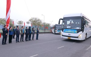 Chuyến xe nghĩa tình đưa công nhân Thủ đô về quê đón Tết 2026