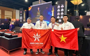 Đội tuyển đầu bếp Hà Nội giành 2 Huy chương đồng tại cuộc thi ẩm thực quốc tế