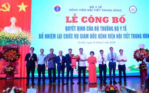 Thầy thuốc ưu tú Phan Hoàng Hiệp tiếp tục làm Giám đốc Bệnh viện Nội tiết Trung ương