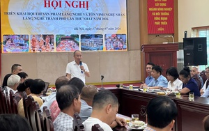 Hà Nội phát động Hội thi sản phẩm làng nghề, tôn vinh nghệ nhân năm 2026