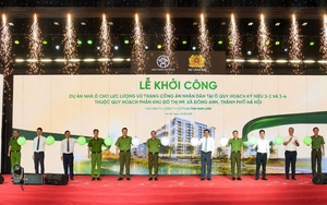 Khởi công dự án nhà ở cho lực lượng công an tại Đông Anh