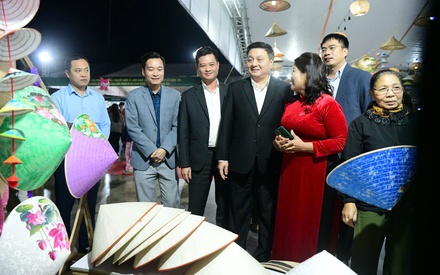 Khai mạc Triển l&#227;m sản phẩm OCOP, l&#224;ng nghề phục vụ du lịch tại Thanh Oai