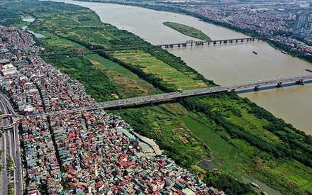 Đòn bẩy phát triển bền vững đô thị ven sông Hồng
