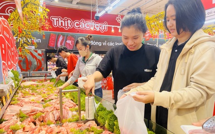 Siêu thị bảo đảm nguồn hàng, bán thịt heo không lợi nhuận phục vụ Tết