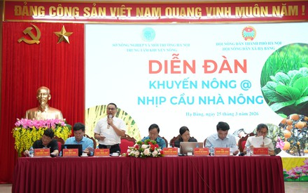 'Nhịp cầu nhà nông': Gắn kết tri thức – hỗ trợ nông dân phát triển sản xuất bền vững